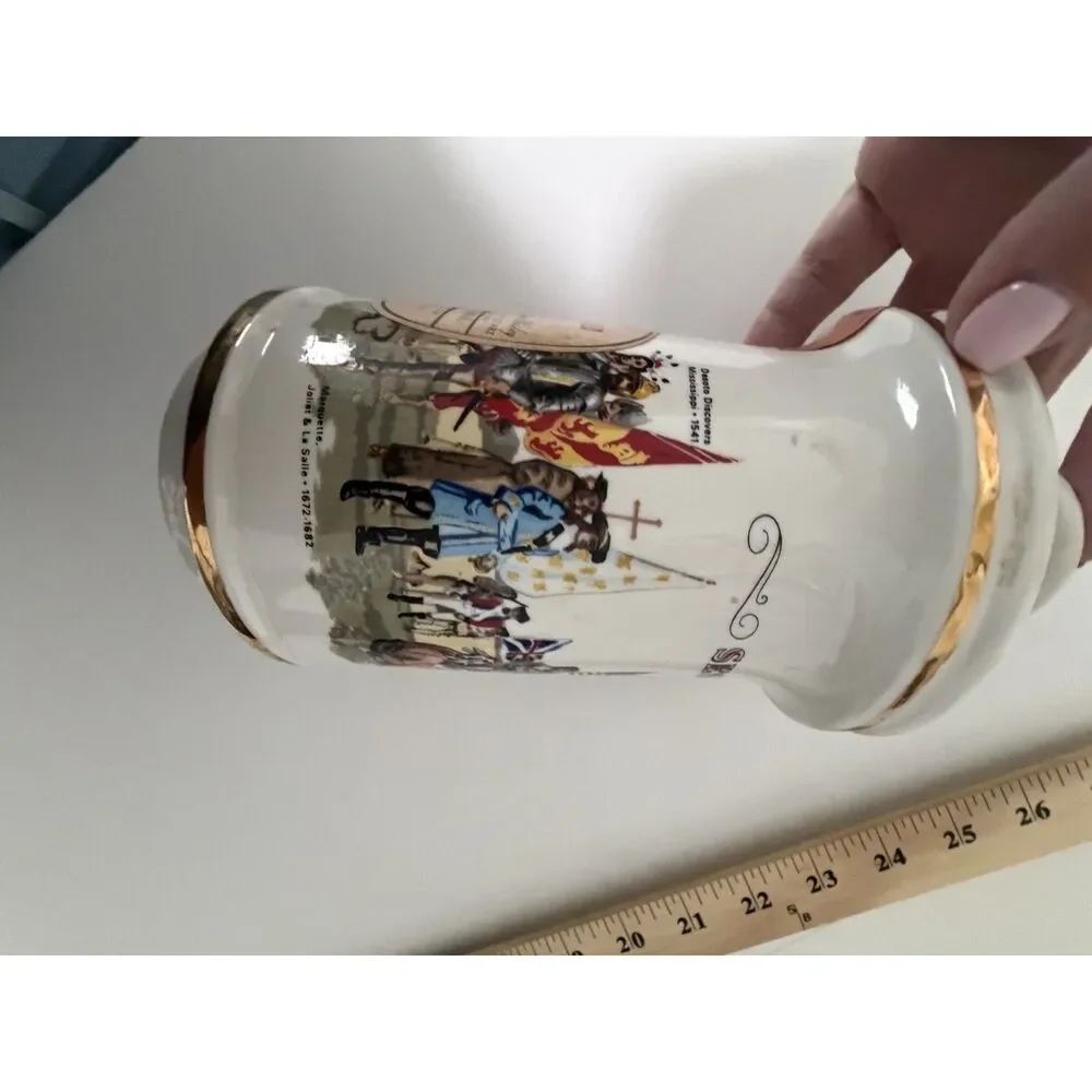1969 Old Fitzgerald Decanter Commemorating the Memphis Sesquicentennial. Missing